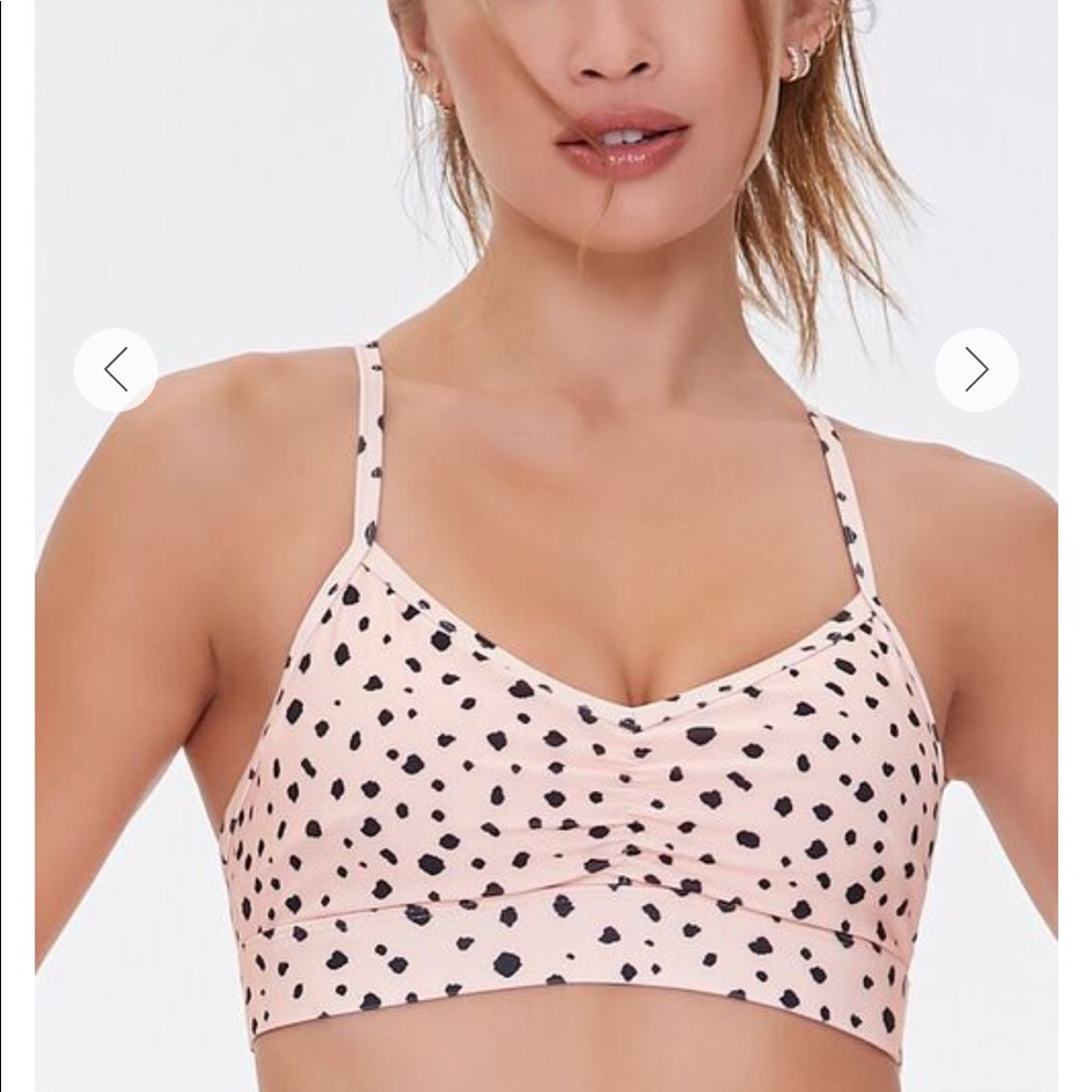 Caged Cheetah Sport Bra
